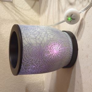 ***RARE*** Yankee Candle Scenterpiece melt cup warmer with timer